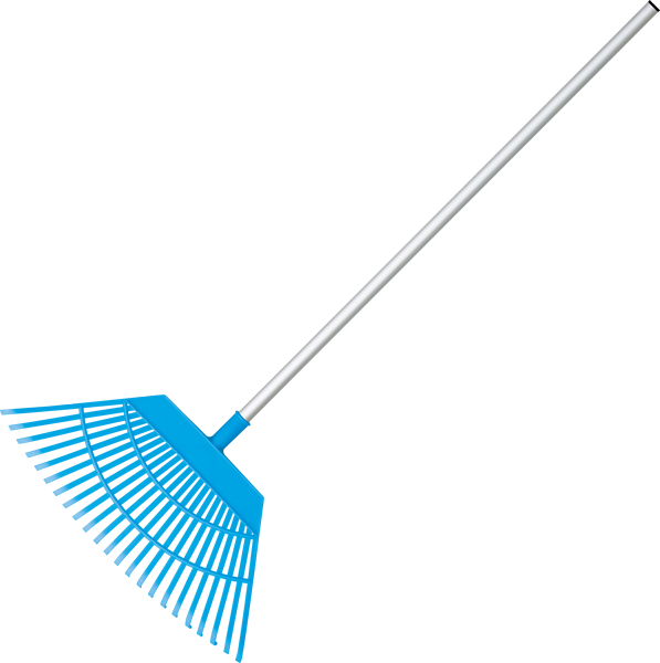 Long-handle garden tools for easy gardening